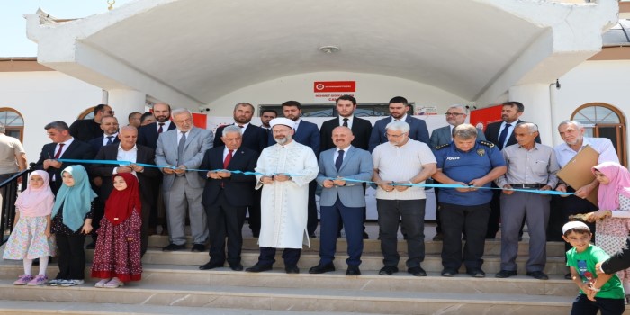 Adıyaman’da 52 camii ve 12 Kur’an Kursu ibadete açıldı